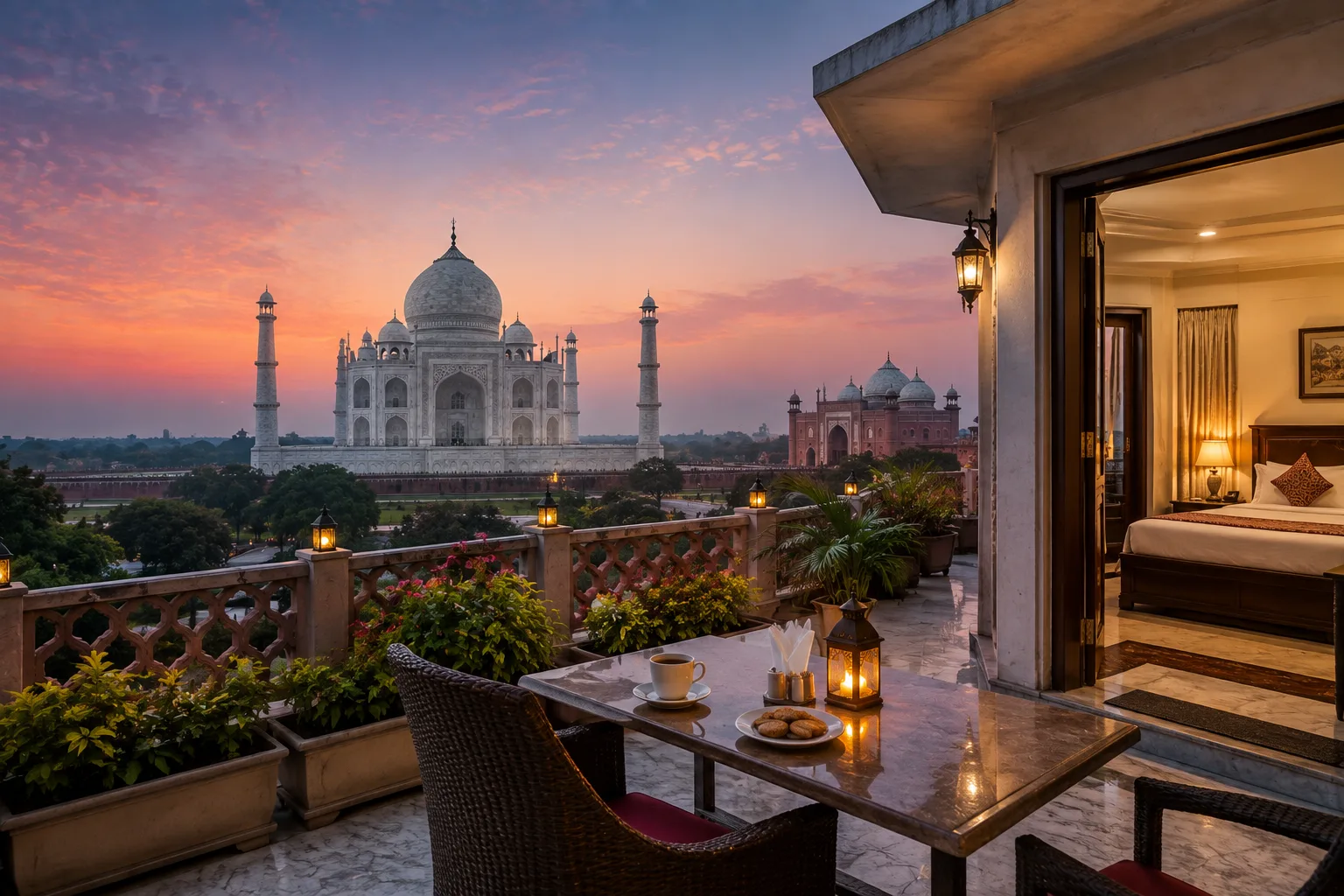 Overnight Taj Mahal & Agra Stay