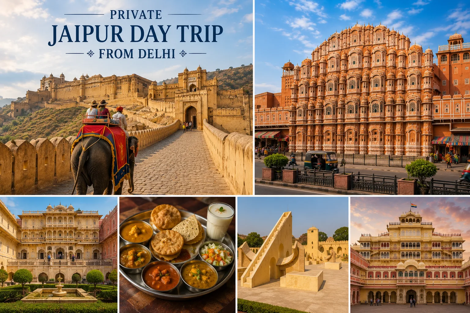 Private Jaipur Day Trip from Delhi