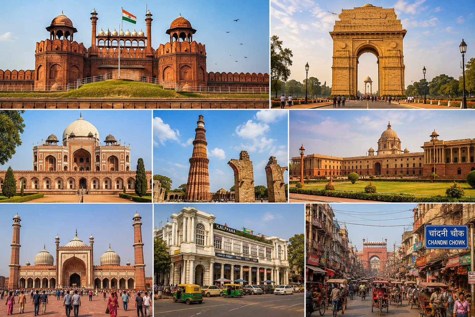 Full Day Old & New Delhi Heritage Tour